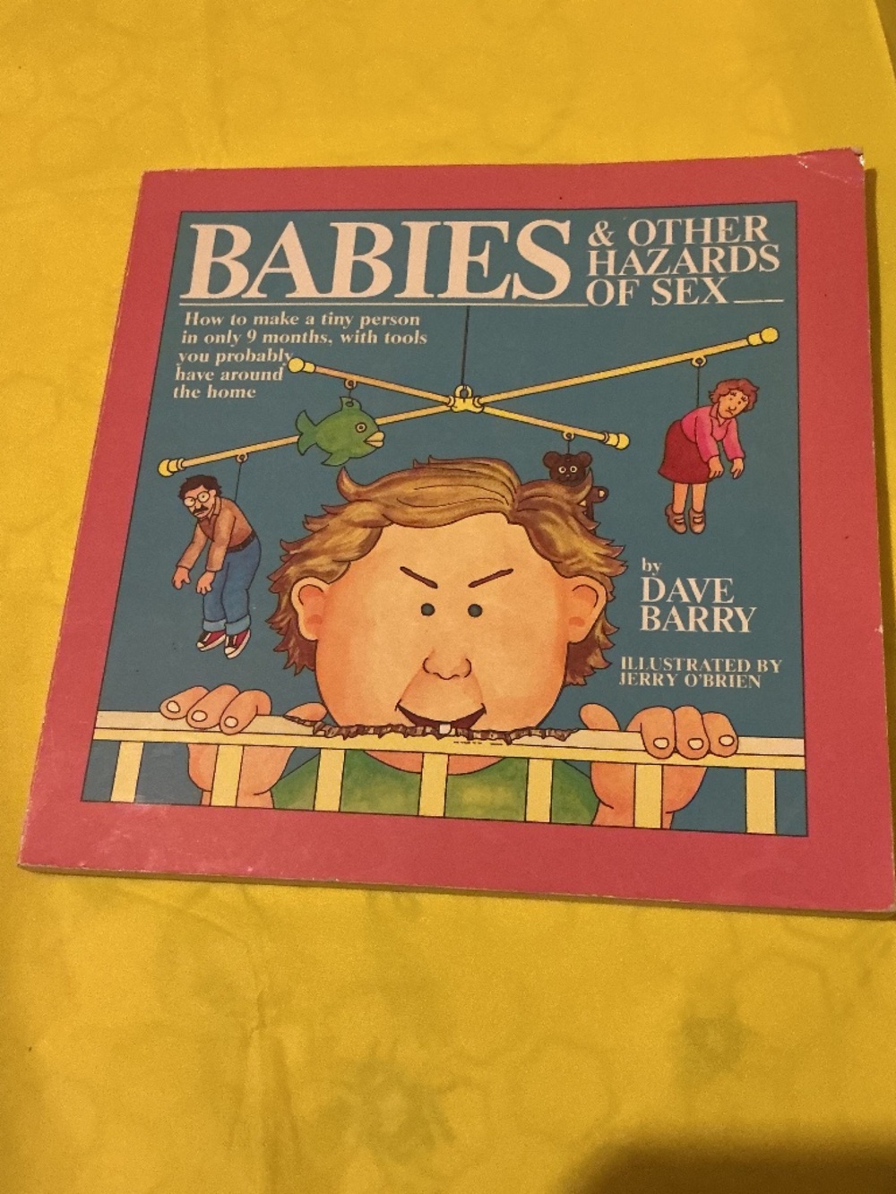 Babies & Other Hazards of Sex by Dave Barry Paperback Humor Book Vintage 1984